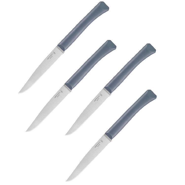 Набор столовых ножей Opinel сталь 12C27 рукоять полимер антрацит (001907)