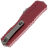 Нож Microtech Cypher II S/E apocalyptic сталь M390MK рукоять Merlot Aluminum (1241-10APMR)
