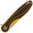 Нож Petrified Fish Skipper сталь D2 рукоять Black/Yellow G10