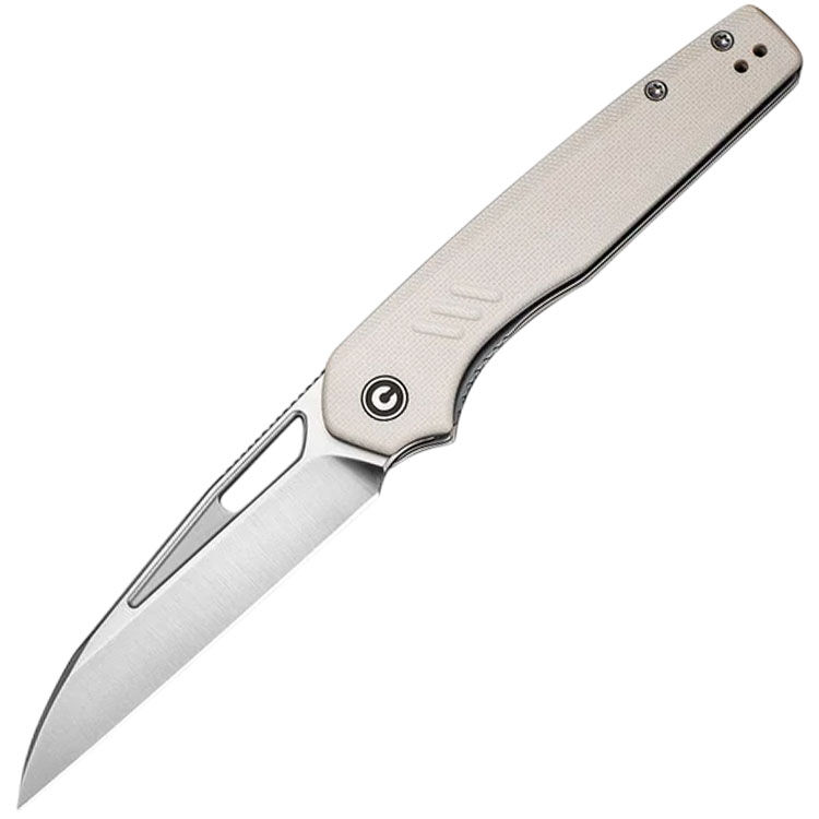 Нож CIVIVI Guile satin сталь 14C28N рукоять Ivory G10 (C24062B-3)