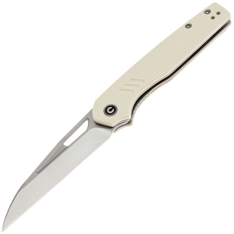 Нож CIVIVI Guile satin сталь 14C28N рукоять Ivory G10 (C24062B-3)