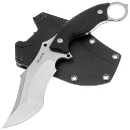 Нож Ruike F181-B stonewash сталь 14C28N рукоять Black G10