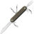 Нож MKM Malga 6 сталь MagnaCut рукоять Green Canvas Micarta (MP06MAG-GC)