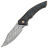 Нож WE Knife Orpheus сталь Hakkapella Damasteel рукоять Bronze/Black Ti/Arctic Storm FatCarbon