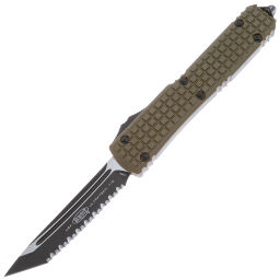 Нож Microtech Ultratech T/E S Tactical сталь M390 рукоять OD Green Frag G10/Alu (123-3FRGTODS)