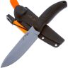 Нож Mr.Blade Orca orange+огниво сталь 95Х18 рукоять эластрон