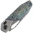 Нож Kansept QTRO сталь Damascus рукоять Gray/Lightning Strike Titanium
