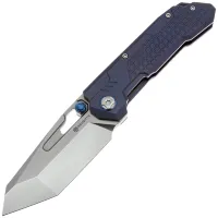 Нож Remette Cool Leopard сталь M390 рукоять Purple Titanium (RTKS-L)