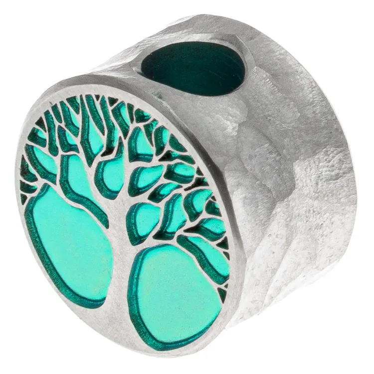 Бусина темлячная Legenti Древо Жизни Titanium