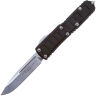 Нож Microtech UTX-85 S/E Stonewash сталь M390 рукоять Stepside Aluminum (231II-10S)
