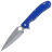 Нож Daggerr Arrow Flipper beadblast сталь VG-10 рукоять Blue G10