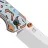 Нож Kizer Madrac satin сталь 14C28N рукоять Multi-Color Vortex Pattern Micarta