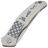 Нож Shirogorov MRC Quantum Chess сталь Cromax PM рукоять White Titanium