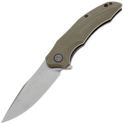Нож Petrified Fish Hairtail stonewash сталь K110 рукоять Tan Micarta