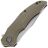 Нож Petrified Fish Hairtail stonewash сталь K110 рукоять Tan Micarta