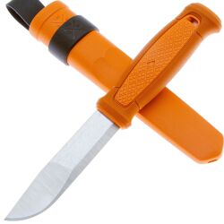 Нож Mora Kansbol Burnt Orange сталь Sandvik 12C27 рукоять резинопластик (13505)