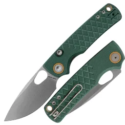 Нож Vosteed Porcupine stonewash сталь 14C28N рукоять Green G10