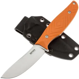 Нож SRM Fossa beadblast сталь 14C28N рукоять Orange G10 (605T-GJ)