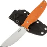 Нож SRM Fossa beadblast сталь 14C28N рукоять Orange G10 (605T-GJ)