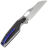 Нож Kansept Tuckamore satin сталь 20CV рукоять Titanium/Shred Carbon Fiber