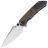 Нож Kansept Fenrir satin сталь S35VN рукоять 80s Carbon Fiber/Blackwash Titanium