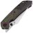 Нож Kansept Fenrir satin сталь S35VN рукоять 80s Carbon Fiber/Blackwash Titanium