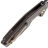 Нож FOX Yaru сталь CPM-S90V PVD stonewash рукоять Gray Titanium (FX-527 TIPVD)