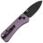 Нож WE Knife Banter 2 blackwash сталь S35VN рукоять Purple Aluminum (WE23075-2)