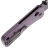 Нож WE Knife Banter 2 blackwash сталь S35VN рукоять Purple Aluminum (WE23075-2)