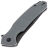 Нож Mr.Blade Hellcat Mini blackwash сталь VG-10 рукоять Grey G10