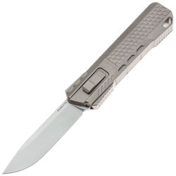 Нож Remette Sharp Leopard сталь M390 рукоять Sandblast Titanium (RTSLA)