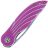 Нож Petrified Fish Nightingale сталь 14C28N рукоять Pink G10