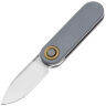 Нож Vosteed Corgi-V satin сталь 14C28N рукоять Gray Aluminum