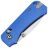Нож CIVIVI Baby Banter 2 satin сталь Nitro-V рукоять Blue Aluminum (C23074-1)