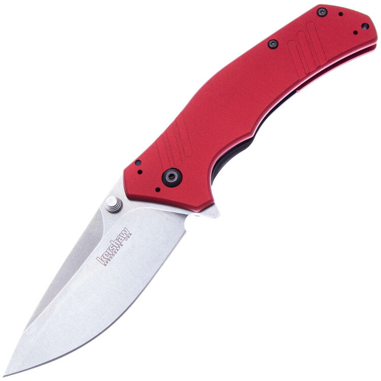 Нож Kershaw Knockout сталь M390 рукоять Red Aluminium (1870RDSW)