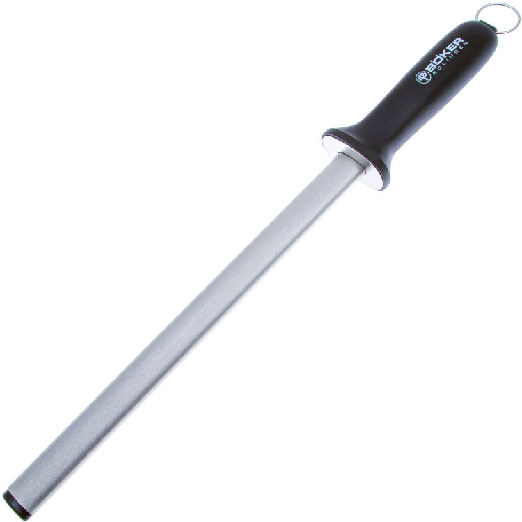 Мусат Boker Diamond Grinding Stick алмазный 28см рукоять черная (09BO371)