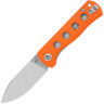 Нож QSP Canary Folder stonewash сталь 14C28N рукоять Orange G10 (QS150-B1)