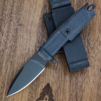 Нож Extrema Ratio Shrapnel OG Full Handle N690 Black рук. Black Forprene