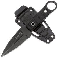 Нож Кизляр Шип блэквош сталь AUS-8 рукоять ABS черный (014205)