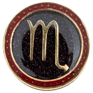 Бусина темлячная byMordor Знак зодиака Скорпион 