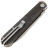 Нож Real Steel Barlow RB-1 Drop point сталь 12C27 рукоять Black Plastic (8041B)