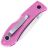 Нож Ka-Bar Dozier Folding Hunter сталь AUS-8 рукоять Pink Zytel (KA4062PK)