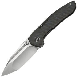 Нож WE Knife Micro Trogon satin сталь M390 рукоять Tiger Stripe Flamed Titanium (WE24043-3)