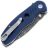 Нож CIVIVI Triptych сталь Damascus рукоять Blue Canvas Micarta (C23085B-DS1)