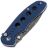 Нож CIVIVI Triptych сталь Damascus рукоять Blue Canvas Micarta (C23085B-DS1)