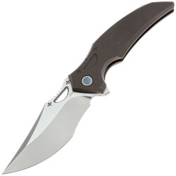 Нож Rike Knife S05 сталь M390 рукоять Dark Gray Titanium