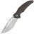 Нож Rike Knife S05 сталь M390 рукоять Dark Gray Titanium