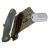 Нож Petrified Fish Warrior mini сталь K110 рукоять Green Micarta