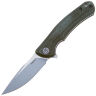 Нож Petrified Fish Warrior mini сталь K110 рукоять Green Micarta