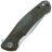Нож Petrified Fish Warrior mini сталь K110 рукоять Green Micarta